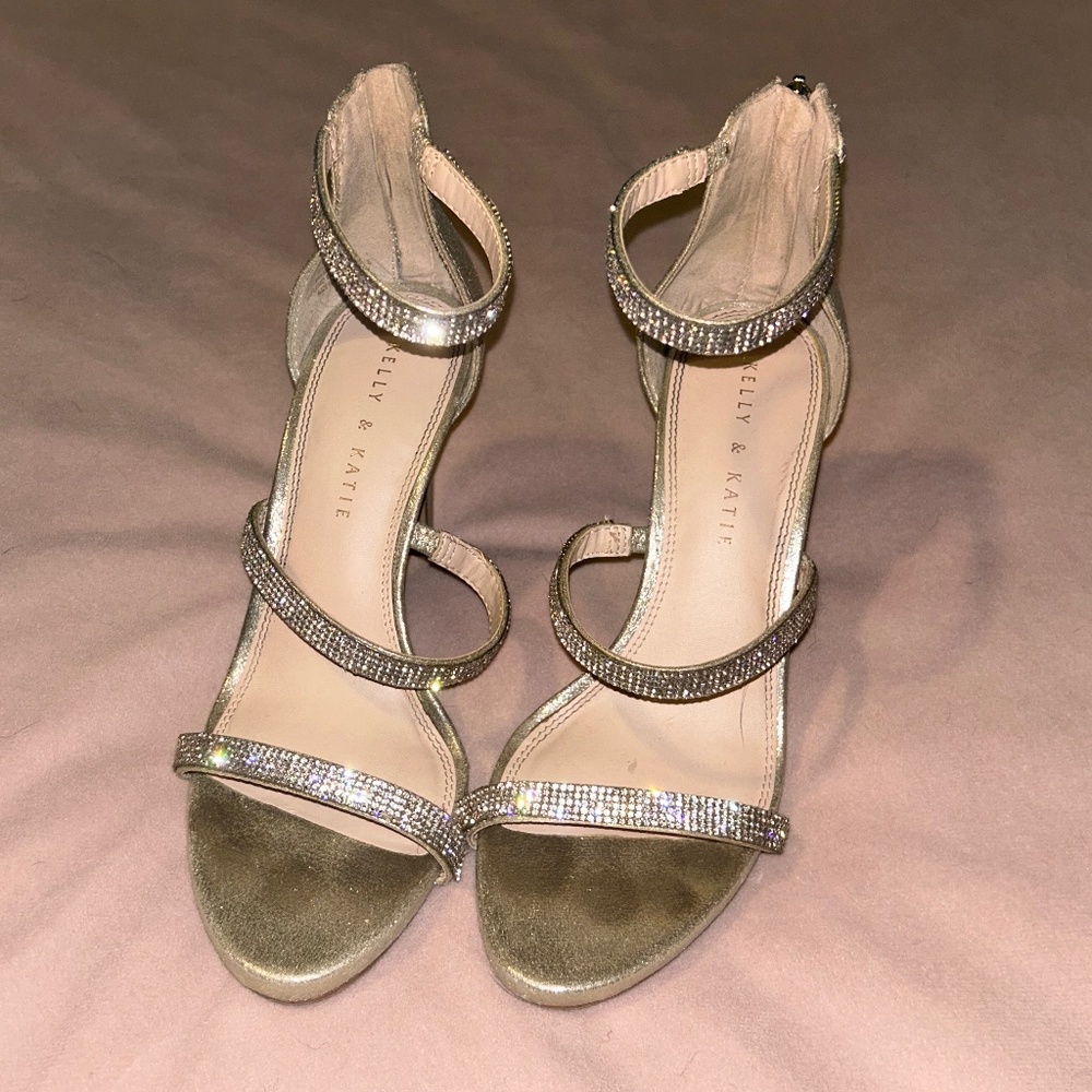 Gold & Silver Kelly & Katie Heels